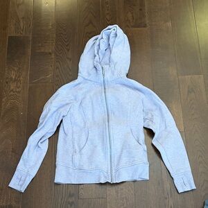 Lululemon Light Purple Zip-Up Hoodie